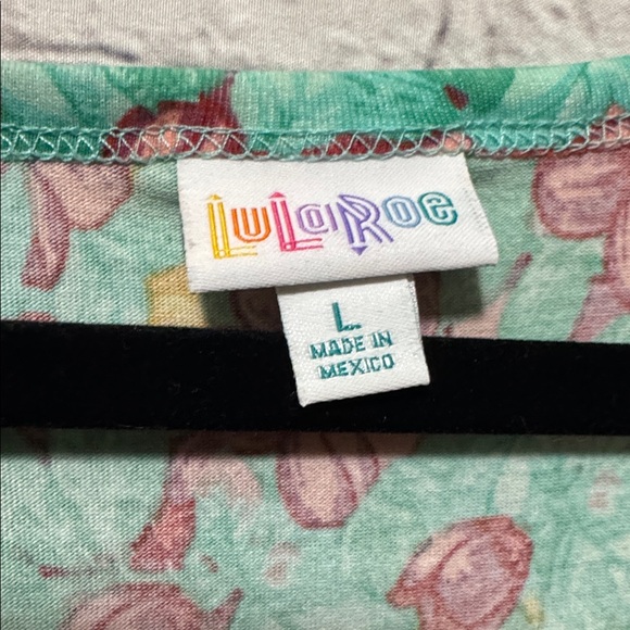 NWOT LuLaRoe Nicole Floral Print Women's Dress Spring Flowers - Picture 2 of 7